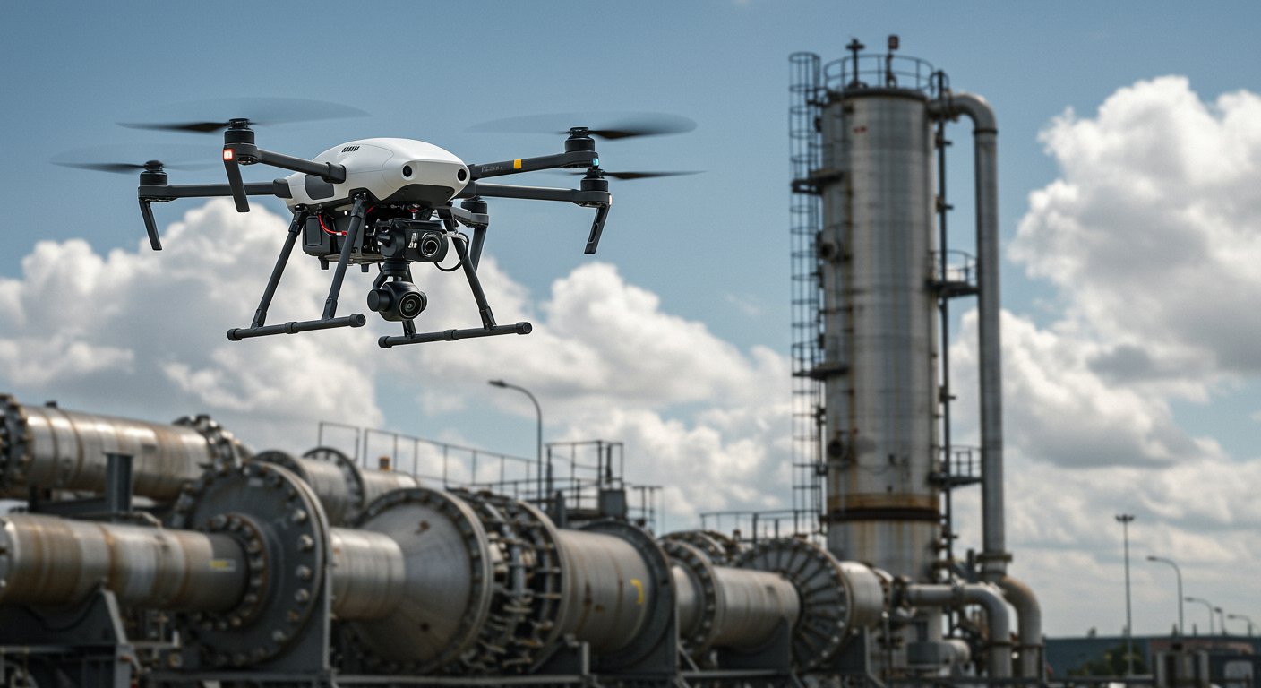 最新のドローン点検技術と機材